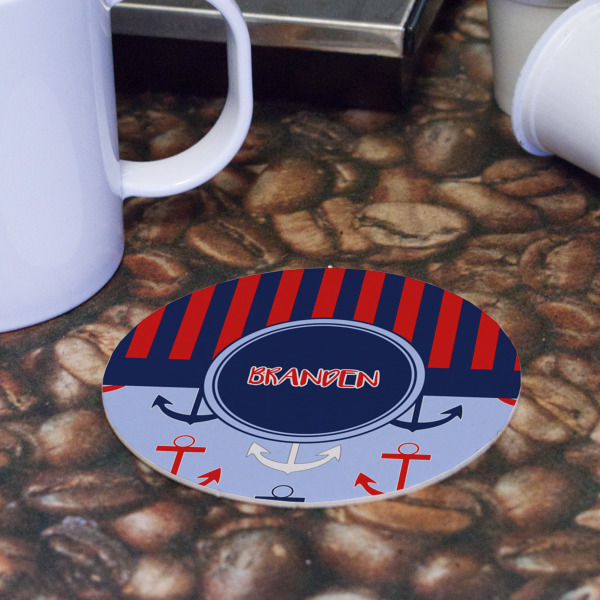 Custom Design - Round Paper Coaster - Front