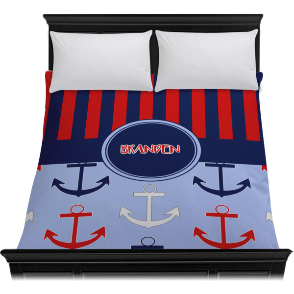 Custom Design - Duvet Cover - Queen - On Bed - No Prop