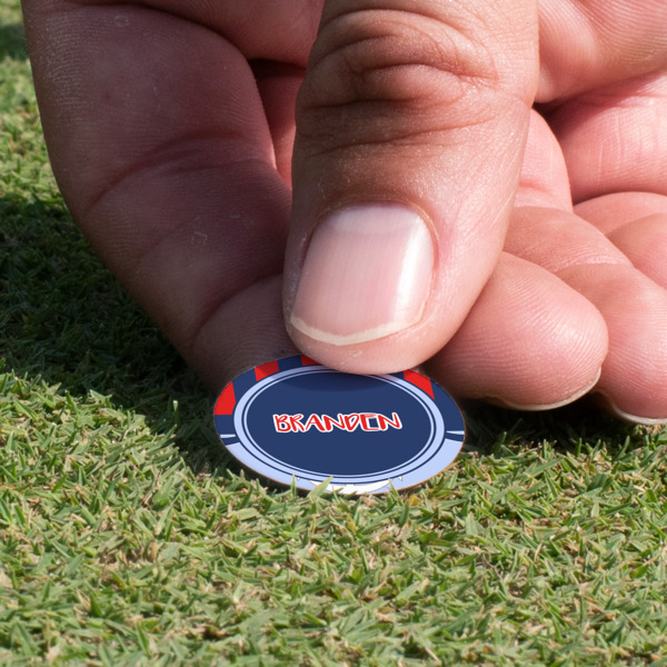 Custom Design - Golf Ball Marker - Hand