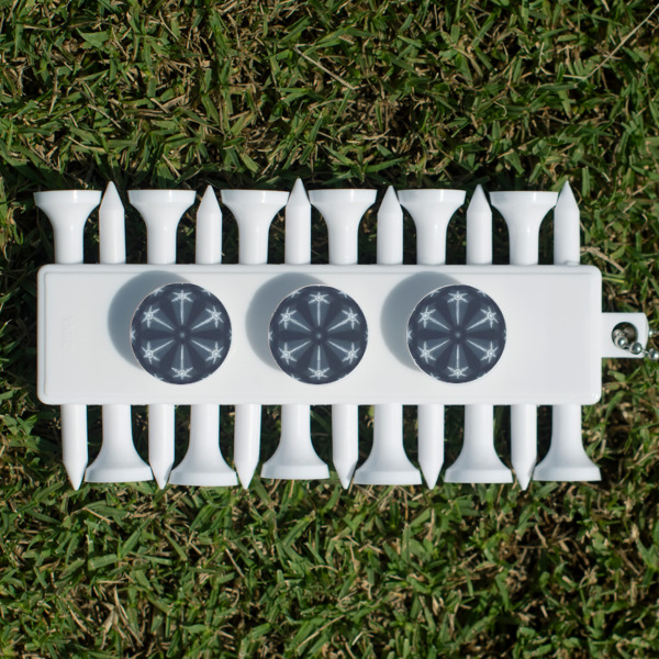 Custom Design - Golf Tees & Ball Markers Set - Back