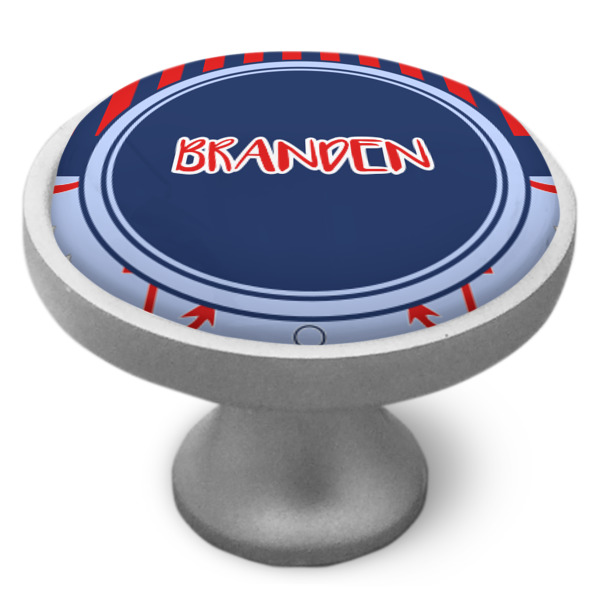 Custom Classic Anchor & Stripes Cabinet Knob (Personalized)