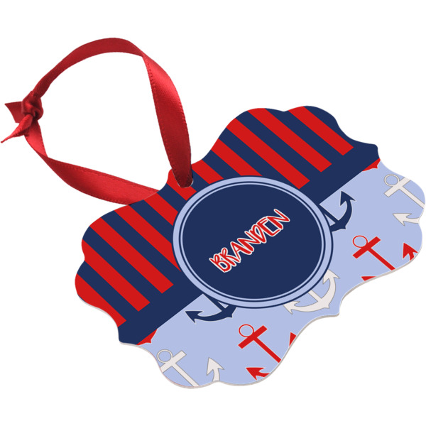 Custom Design - Christmas Ornament (Angle View)