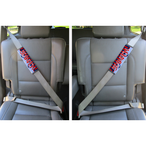 Custom Design - Seat Belt Covers (Set of 2 - In the Car)