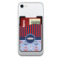 Classic Anchor & Stripes 2-in-1 Cell Phone Credit Card Holder & Screen Cleaner (Personalized)