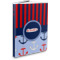 Classic Anchor & Stripes Hardbound Journal (Personalized)