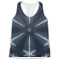 Classic Anchor & Stripes Womens Racerback Tank Top