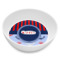 Classic Anchor & Stripes Melamine Bowl - 8 oz (Personalized)