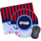 Classic Anchor & Stripes Mouse Pad (Personalized)