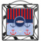 Classic Anchor & Stripes Square Trivet (Personalized)