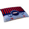 Classic Anchor & Stripes Dog Bed - Large w/ Name or Text