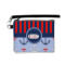 Classic Anchor & Stripes Wristlet ID Case w/ Name or Text
