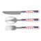 Classic Anchor & Stripes Cutlery Set (Personalized)