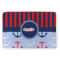Classic Anchor & Stripes Anti-Fatigue Kitchen Mat (Personalized)