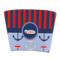 Classic Anchor & Stripes Party Cup Sleeve - without bottom (Personalized)