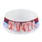 Classic Anchor & Stripes Plastic Dog Bowl - Small (Personalized)