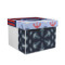 Classic Anchor & Stripes Gift Box with Lid - Canvas Wrapped - Large (Personalized)