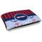 Classic Anchor & Stripes Dog Bed w/ Name or Text