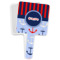 Classic Anchor & Stripes Hand Mirror (Personalized)