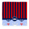 Classic Anchor & Stripes Microfiber Dish Rag (Personalized)
