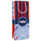 Classic Anchor & Stripes Wine Gift Bags - Matte (Personalized)