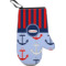 Classic Anchor & Stripes Oven Mitt (Personalized)