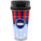 Classic Anchor & Stripes Acrylic Travel Mug without Handle (Personalized)