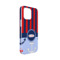 Classic Anchor & Stripes iPhone Case - Plastic - iPhone 13 Mini (Personalized)