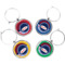Design Your Own Wine Charms - Set of 4