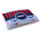 Classic Anchor & Stripes Dog Bed - Medium w/ Name or Text