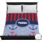 Classic Anchor & Stripes Duvet Cover - Full / Queen (Personalized)