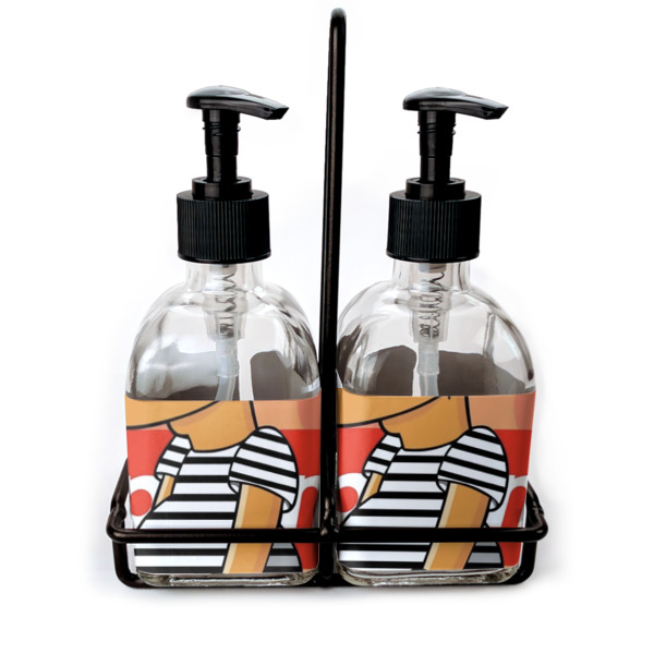 Custom Design Your Own Glass Soap & Lotion Bottles