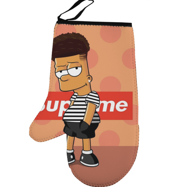 Custom Design - Personalized Oven Mitt - Left