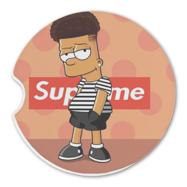 Custom Design - Sandstone Car Coaster - Single