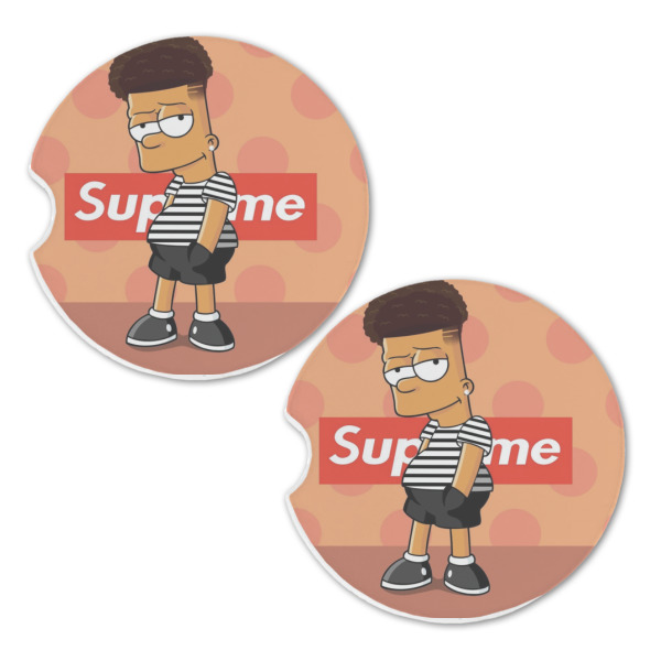 Custom Design - Sandstone Car Coasters - Set of 2