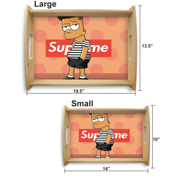 Custom Design - Serving Tray Wood Sizes