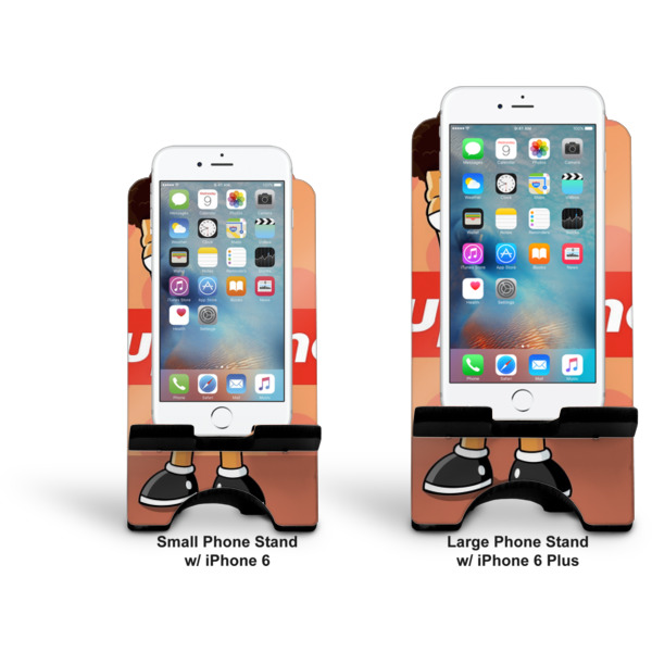 Custom Design - Stylized Phone Stand - Comparison