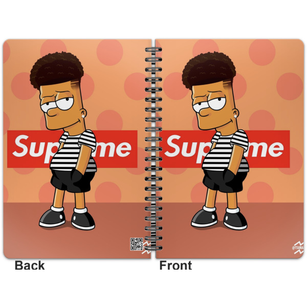 Custom Design - Spiral Journal 7 x 10 - Apvl