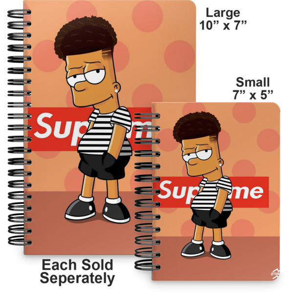 Custom Design - Spiral Journal - Comparison