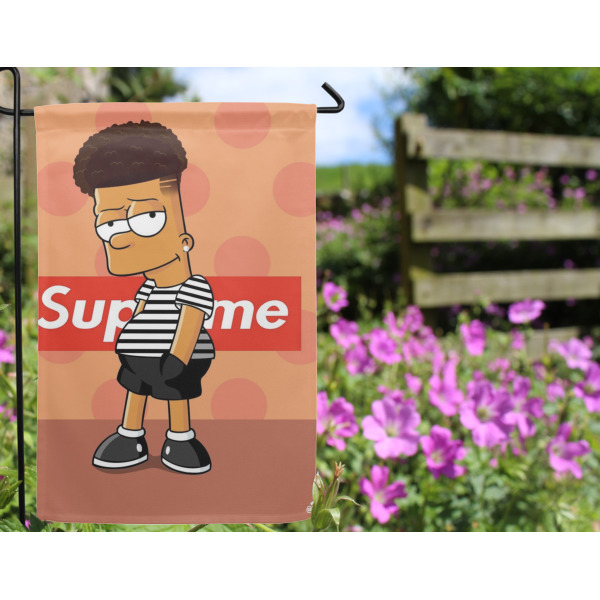 Custom Design - Garden Flag - Outside In Flowers