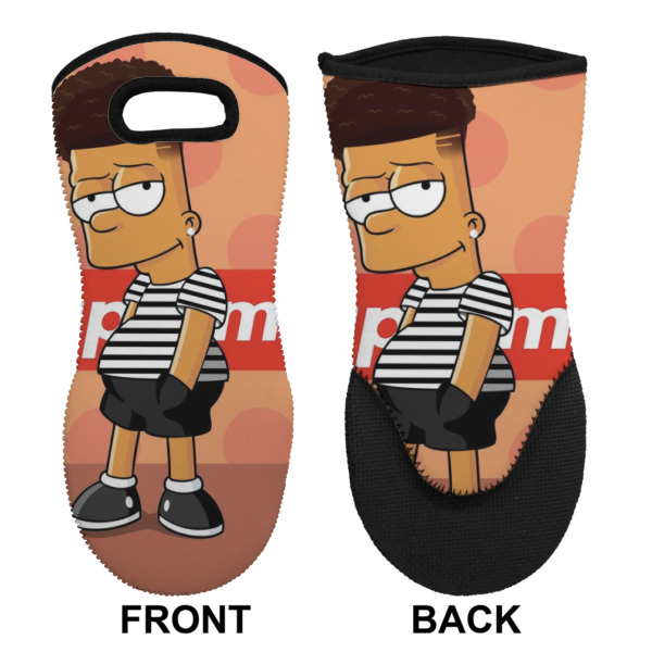Custom Design - Neoprene Oven Mitt (Front & Back)