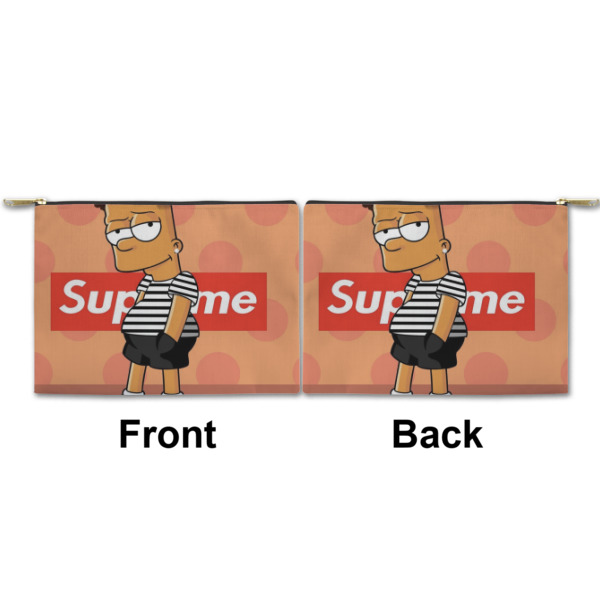 Custom Design - Small Zipper Pouch Approval (Front and Back)