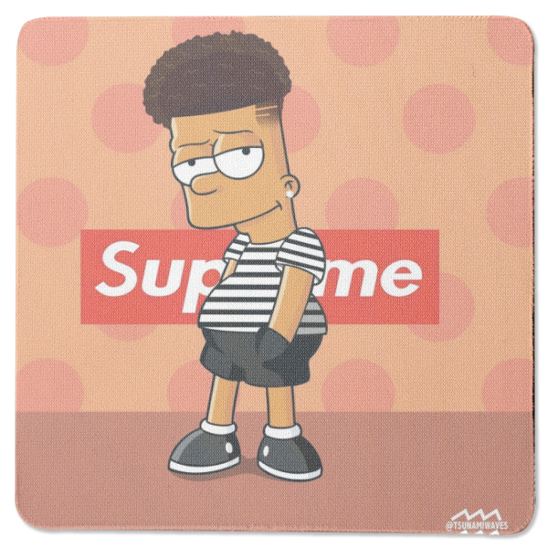 Custom Design - Square Coaster Rubber Back - Single