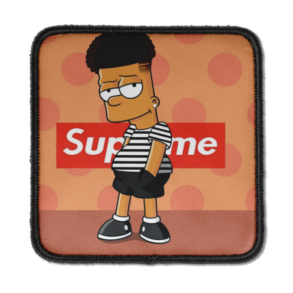 Custom Design - Iron On Patch -  Square - Front