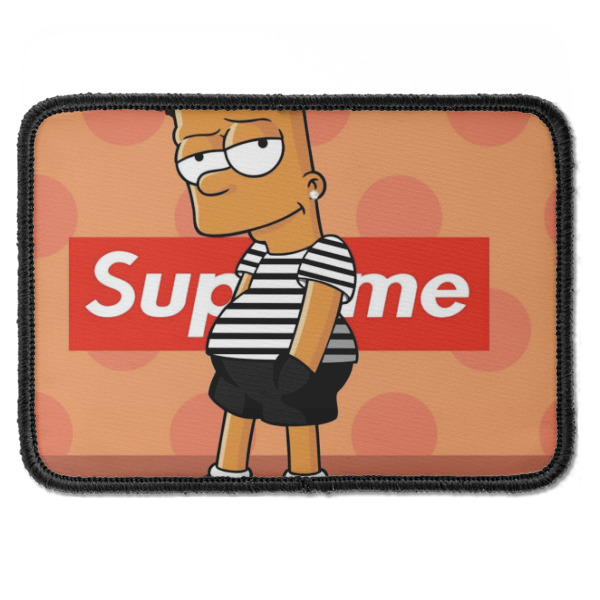 Custom Design - Iron On Patch - Rectangle - Front