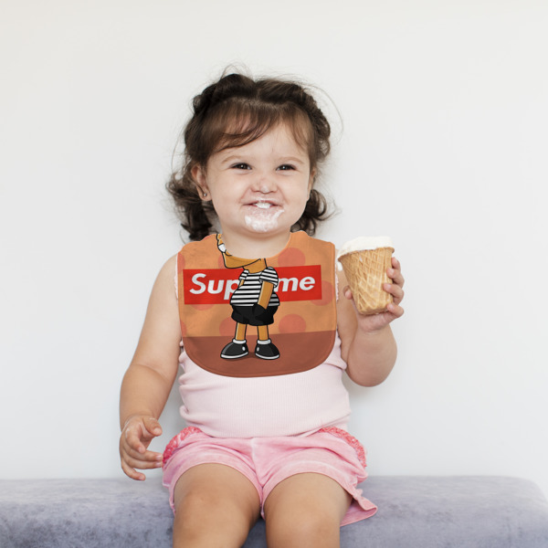 Custom Design - Bib - Velour - Lifestyle - Girl