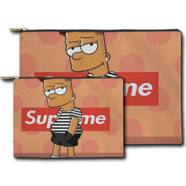 Custom Design - Zippered Pouches - Size Comparison