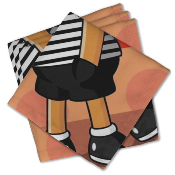 Custom Design - Cloth Napkins - Personalized Lunch (PARENT MAIN Set of 4)