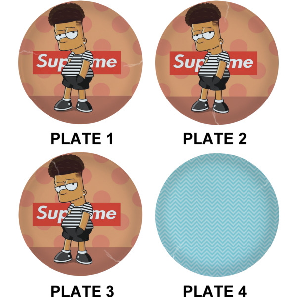 Custom Design - Set of Lunch / Dinner Plates (Approval)