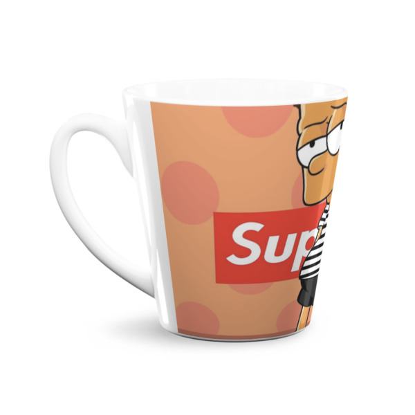 Custom Design - 12 Oz Latte Mug - Front