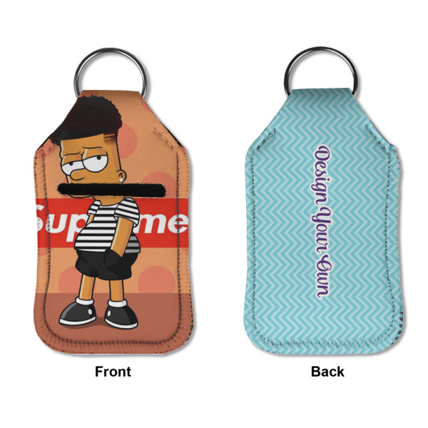 Custom Design - Sanitizer Holder Keychain - Small APPROVAL (Flat)
